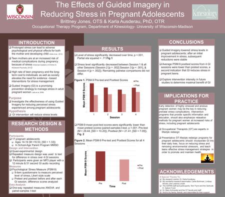 RESEARCH DESIGN & METHODS RESULTS CONCLUSIONS INTRODUCTION ACKNOWLEDGEMENTS IMPLICATIONS FOR PRACTICE The Effects of Guided Imagery in Reducing Stress.