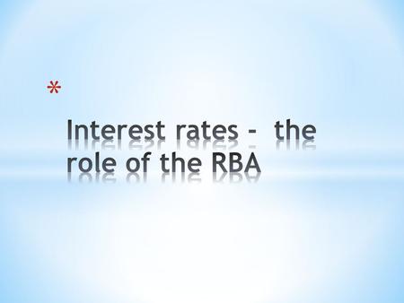 * Is a macroeconomic policy that aims to influence the cost and supply of money in the economy in order to influence economic outcomes such as economic.