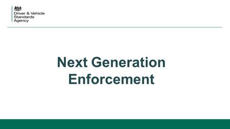 Next Generation Enforcement. NGE– Design Objectives IMPROVED COMPLIANCE Enrich our data sets to inform better decision making Improve Targeting Recognise.