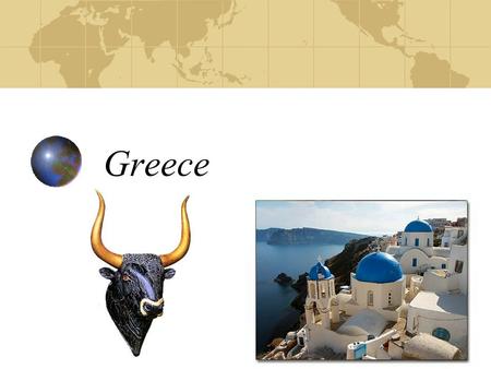 Greece. Based on the map below, how does geography play a role in the development of Greece?