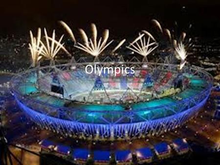 Olympics. Questions and answers 1.Why are Olympics held every 4 years? A.It is held every 4 years because it takes a bit long to think what they will.