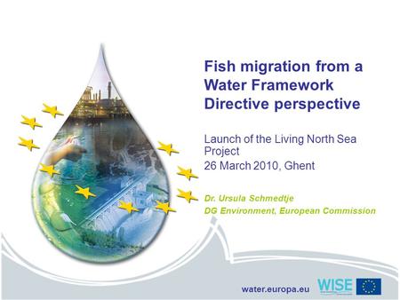 Fish migration from a Water Framework Directive perspective