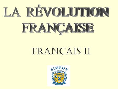 Français II. Project Description ALL PROJECTS ARE TO BE COMPLETED IN POWERPOINT FORM and contain 23 -25 slides. They must include: 1. a title slide (project.