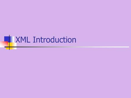 XML Introduction. Markup Language A markup language must specify What markup is allowed What markup is required How markup is to be distinguished from.