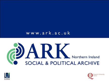 Religion and Identity in the Republic of Ireland and Northern Ireland Conflict and Consensus: A Study of Values and Attitudes in the Republic of Ireland.