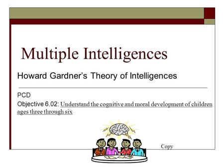 Multiple Intelligences