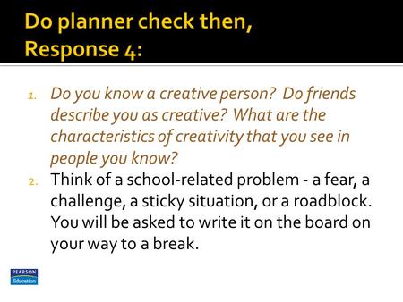 Keys to Success: Building Analytical, Creative, and Practical Skills, 6 th edition Carol Carter, Joyce Bishop, and Sarah Lyman Kravits Copyright ©2009.