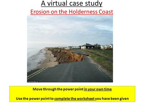 Erosion on the Holderness Coast