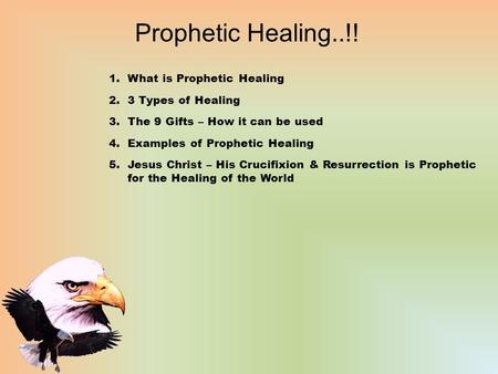 Prophetic Healing..!! What is Prophetic Healing 3 Types of Healing