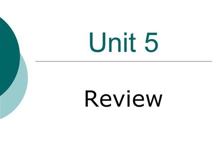 Unit 5 Review. A subagent is an agent A) who can hire and fire employees. B) who serves as a discretionary agent. C) who has authority to perform any.