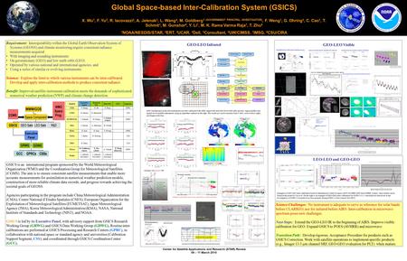 Center for Satellite Applications and Research (STAR) Review 09 – 11 March 2010 Effective shift of SRF assuming 2.1  m ice Global Space-based Inter-Calibration.