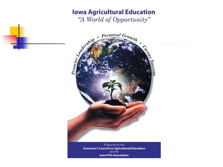 Issues Changes in Iowa Perceptions About Agricultural Education Opportunities Challenges.