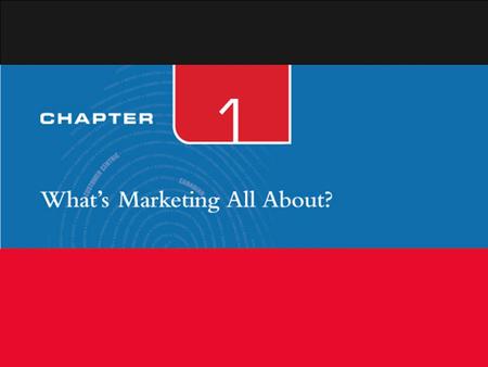 Copyright © 2007 McGraw-Hill Ryerson Limited. Objectives To be able to understand: The focus of marketing on customer satisfaction. Marketing’s emphasis.