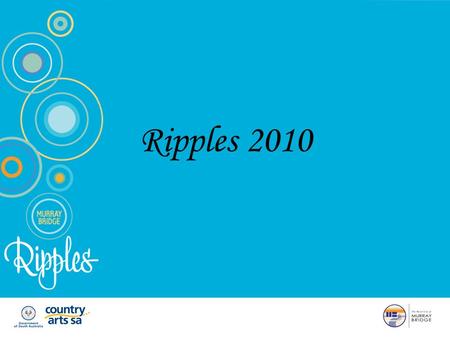 Ripples 2010. Adelaide Symphony Orchestra at the Murray Bridge Golf Club.