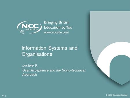 Information Systems and Organisations