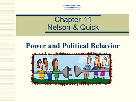 Power and Political Behavior