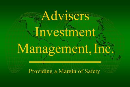 Advisers. Ten Investment “Truths” nvesting is a process, not an event o investment process, as good as it may be, is perfect olatility / risk of your.