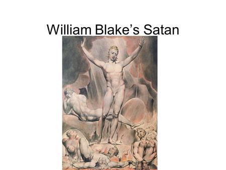 William Blake’s Satan. Signorelli - Dante’s Inferno.