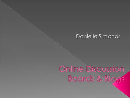  Take this time to look at the reflection sheet provided. Complete the chart on how you currently feel about technology specifically discussion boards.