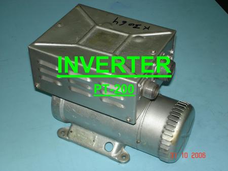 INVERTER PT-200 LOCATED IN STBD NOSE COMPARTMENT PROVIDES 36V AC THREE PHASE, 400HZ EQUIPMENT FAILURES DUE TO FAN COVER DAMAGE FAILURE OF BEARING MALFUNCTIONING.