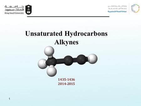 Unsaturated Hydrocarbons