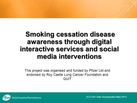 Smoking cessation disease awareness through digital interactive services and social media interventions Smoking cessation disease awareness through digital.