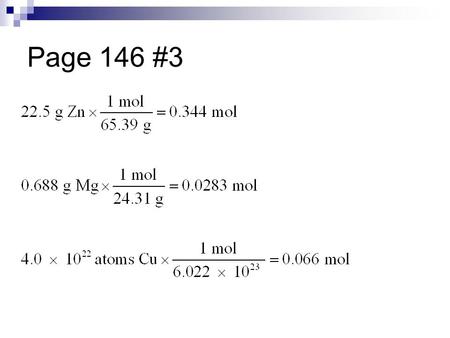 Page 146 #3. Page 146 #5 Page 146 #7 Page 146 #9.