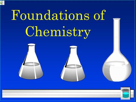 Foundations of Chemistry. Prefixes l Tera-T1,000,000,000,000 10 12 l giga- G 1,000,000,00010 9 l mega - M 1,000,00010 6 l kilo - k 1,00010 3 l deci-d0.1.