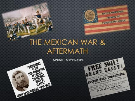 We were sent to provoke a fight, but it was essential that Mexico should commence it [Mexico] has passed the boundary of the United States, has invaded.