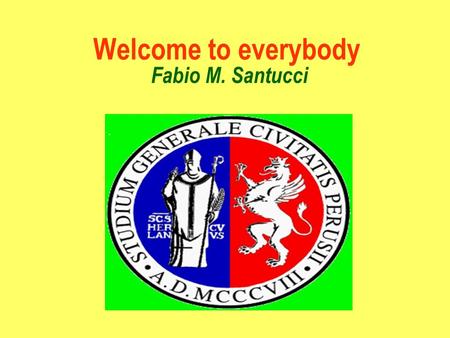 Welcome to everybody Fabio M. Santucci. Organic Farming: European Market and Opportunities for Syria # Holistic approach # Crisis of conventional farming.