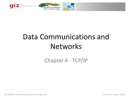 Data Communications and Networks