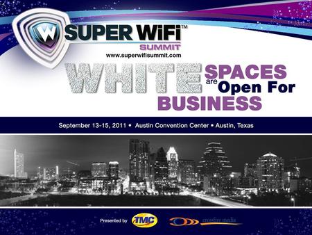 Chuck Gerry Director, Utilities Group Smart Networks in the White Space Chuck has successfully designed, marketed, developed, and implemented innovative.