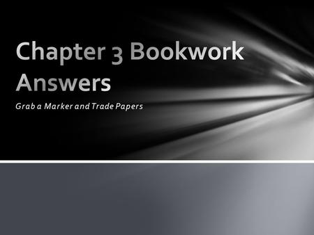 Grab a Marker and Trade Papers. 36. It takes energy to remove the electron because it is being attracted by the protons in the nucleus. 37. Na < Li 