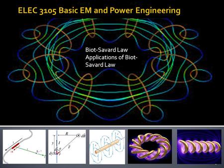 ELEC 3105 Basic EM and Power Engineering