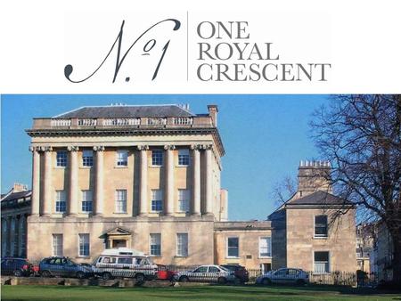 No. 1 Royal Crescent as it has been Successful visitor attraction with c.50,000 visitors 5 historic dressed rooms and shop Bath Preservation Trust headquarters.