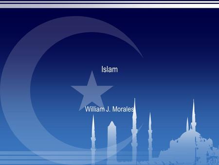 Islam William J. Morales. What are the origins of Islam? Islam means acceptance, surrender, submission, or commitment. Muslim means committing yourself.