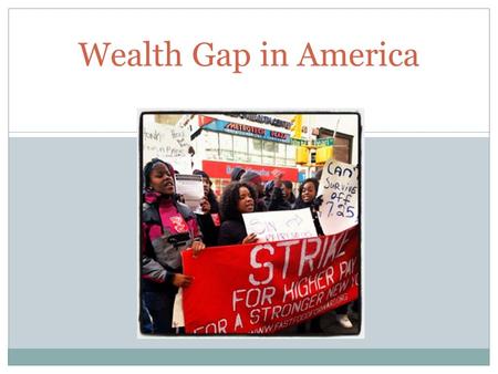 Wealth Gap in America. World Comparison.. The United States is the wealthiest nation in the world, followed by China. The United States is predicted to.