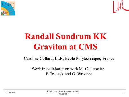 Randall Sundrum KK Graviton at CMS