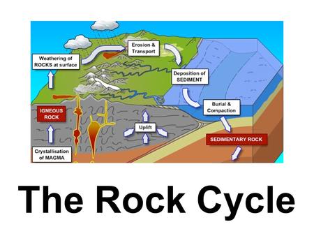 The Rock Cycle.