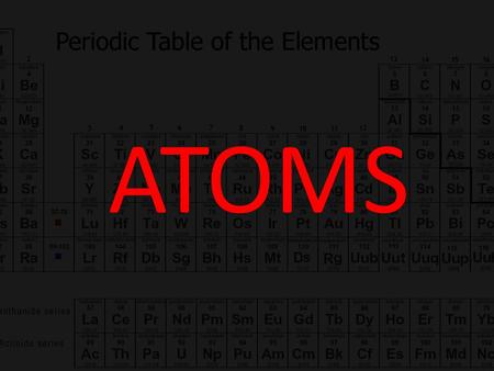 ATOMS.