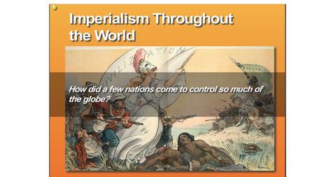 Page 51: Blank Page 52: Imperialism Unit Cover Page 53: Write and respond to the following questions: When you hear the word “AFRICA”, what images come.