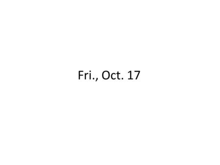 Fri., Oct. 17. amendment 15(a) Amendments Before Trial. (1) Amending as a Matter of Course. A party may amend its pleading once as a matter of course.