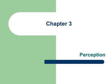 Chapter 3 Perception. Definition of Perception History of the study of perception Steps of Perception Selective Perception Factors affecting Selective.