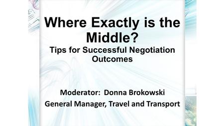 Where Exactly is the Middle? Tips for Successful Negotiation Outcomes