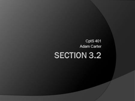 CptS 401 Adam Carter. Quiz Question 7 Obscene speech is protected by the First Amendment. A. True B. False 2.