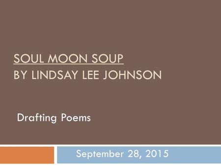 Soul Moon Soup by Lindsay Lee Johnson