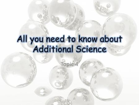 Topic 4. Collision theory Chemical reactions only occur when reacting particles collide with each other with sufficient energy. The minimum amount of.