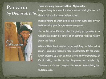 Imagine living in a country where women and girls are not allowed to leave the house without a man. Imagine having to wear clothes that cover every part.