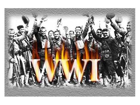 World War I. Inevitability of war June 28, 1914 Archduke Francis Ferdinand of Austria assassinated July 5, 1914 Germany issues Austria-Hungary “blank.