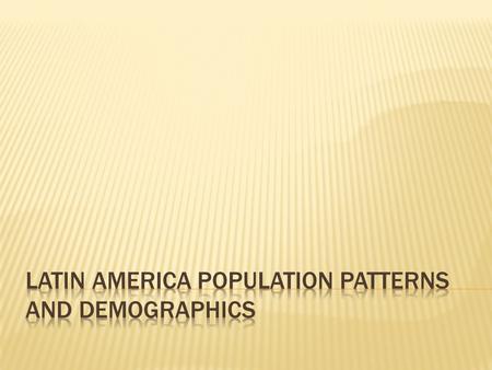 SOCIAL HIERARCHY P C M & M I & A Peninsulares: Native Spaniards Creoles: People of pure European blood But born in the New World Mestizos: Indian + European.